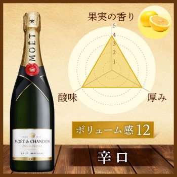 【箱なし】フランス シャンパーニュ モエ・エ・シャンドン・ブリュット 750ml | MHD正規輸入品