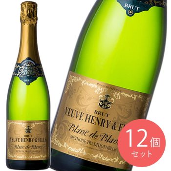 フランス ヴーヴ アンリ エ フィーユ ブランドブラン 750ml×12本