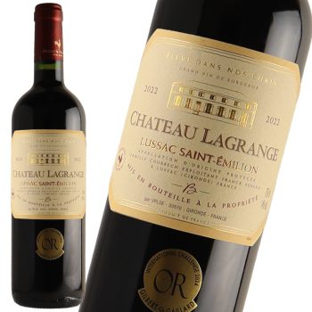 フランス ボルドー リュサック サンテミリオン 22 ＣＨ ラグランジュ 750ml