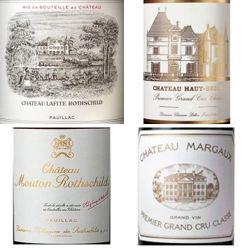 フランス ボルドー 2024 1級シャトー4本セット 750ml×4本 | 2024年プリムールワイン