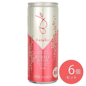 オーストラリア バロークススパークリングワインロゼ 250ml×6本